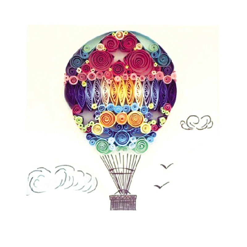 Poppy Crafts A4 Quilling Kit 7 - Air Balloon