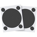Scrapbook Adhesives 3D Foam Circle Frames 26 pack - Permanent, Black, .08"*