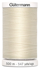 Gutermann Sew-All Thread 500m - Eggshell