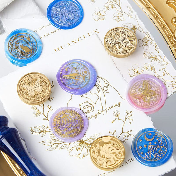 Poppy Crafts Gift Box Wax Seal Kit - Enchanted Mountains