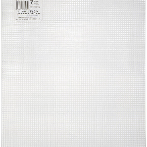DARICE 14ct Perforated Plastic Canvas -4 Clear Sheets 2 Off White Cross  Stitch
