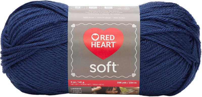 Red Heart Soft Yarn - Royal Blue 140g*