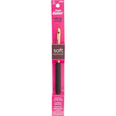 Silvalume Soft Handle Aluminium Crochet Hook 5.5" - Size J10/6mm