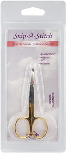 Tool Tron Snip-A-Stitch Scissors 3.5" - Gold-Plated*
