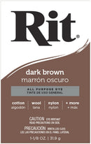 Rit Dye Powder Fabric Dye - Dark Brown