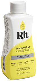 Rit Dye Liquid 8oz - Lemon Yellow*