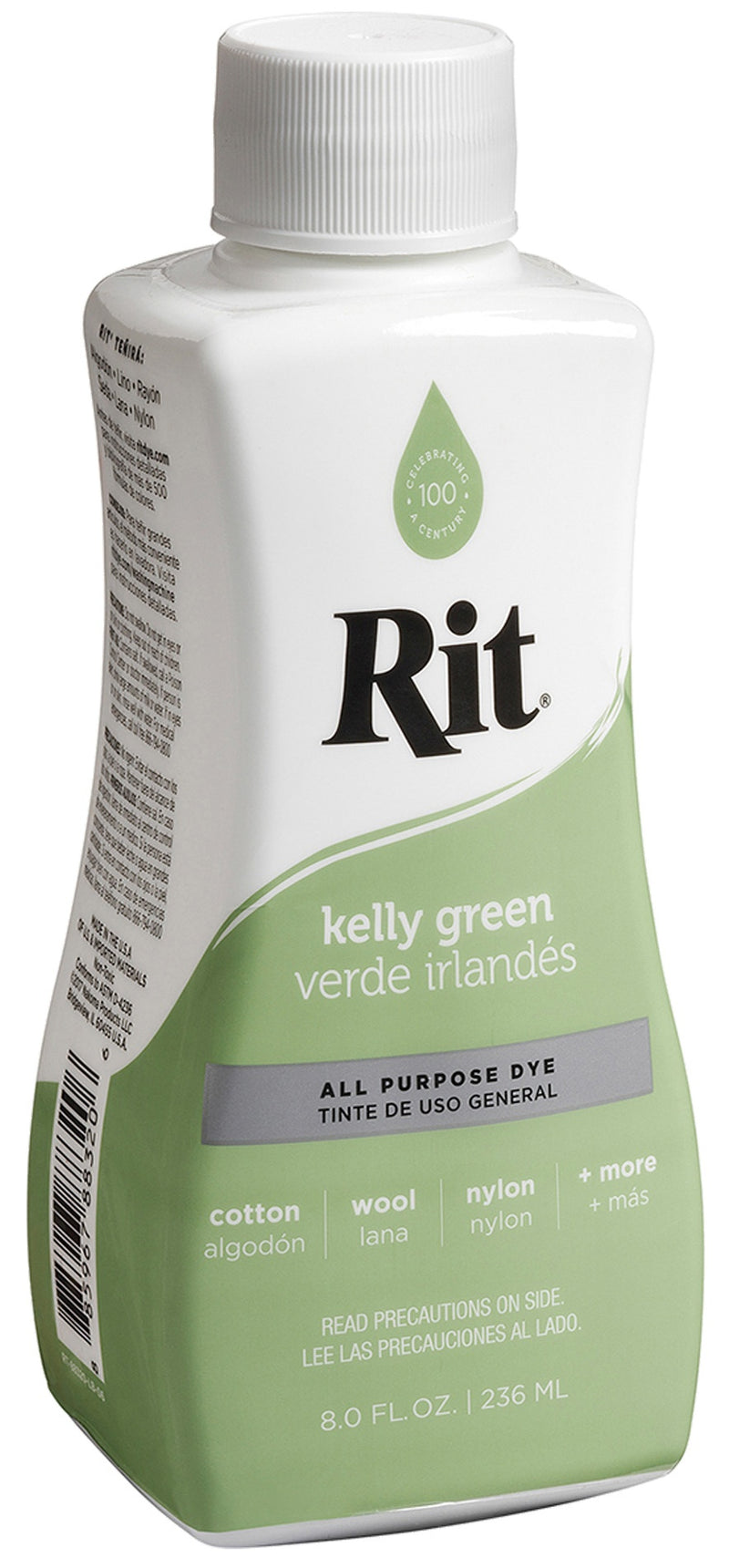 Rit Dye Liquid 8oz - Kelly Green*