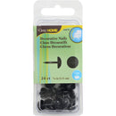 Dritz Home Upholstery Decorative Nails 7/16" 24 pack - Black*