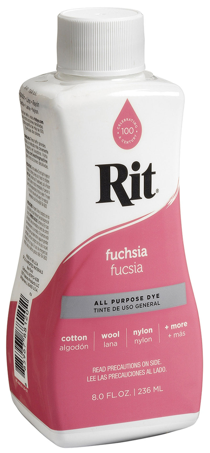 Rit Dye Liquid 8oz - Fuchsia