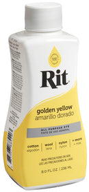 Rit Dye Liquid 8oz - Golden Yellow