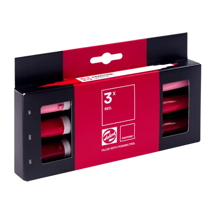 Talens Pantone Marker Set - 3 Pack - Red*