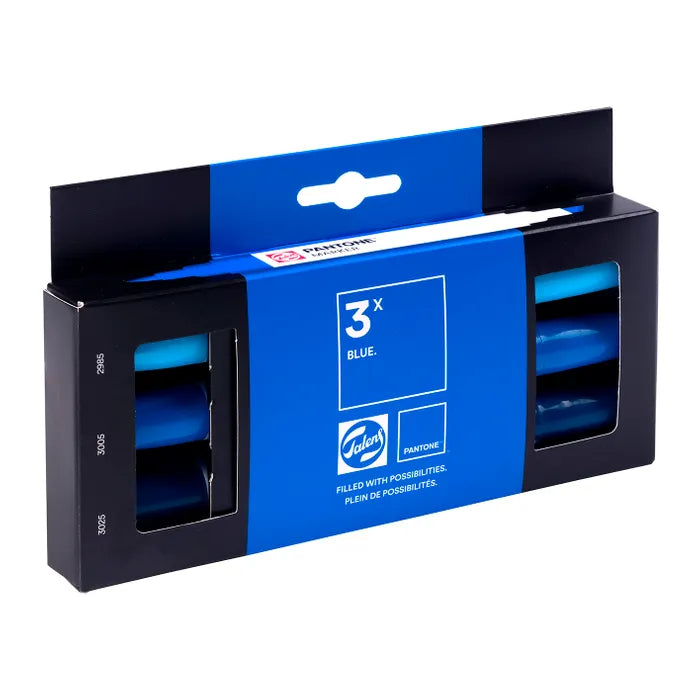 Talens Pantone Marker Set - 3 Pack - Blue*