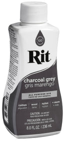 Rit Dye Liquid 8oz - Charcoal Grey