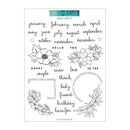 Concord & 9th Clear Stamps 6in X8in - Annuals*