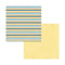 Carta Bella Beach Boardwalk 12x12 D/Sided Cardstock - Beachy Stripe*