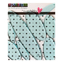 Heidi Grace Spectrum Embellishment Plates - Green Round Tiles 8pcs*