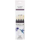 Willow Wolfe Callia Artist All Media Details Brush Set Assorted