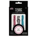 Susan Bates Twist + Lock Intchg Crochet Hook Component Set Sizes H8/5mm and I9/5.5mm*