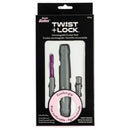 Susan Bates Twist + Lock Intchg Crochet Hook Starter Set Size G6/4mm*