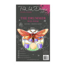 Pink Ink Designs A6 Clear Stamp - The Drummer*