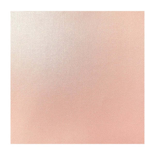 Poppy Crafts 12"x12" Shimmer Cardstock - Honey Peach