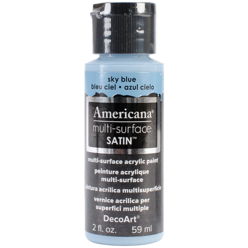 Americana Multi-Surface Satin Acrylic Paint 2oz - Sky Blue*