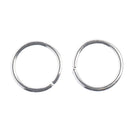 John Bead Jump Ring Round 8mm 118 pack  Silver