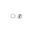 John Bead Crimp Tube 2mm 300 pack  Silver