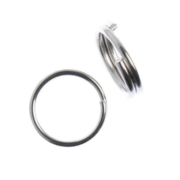 John Bead Split Ring 6mm 142 pack  Silver