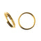 John Bead Split Ring 10mm 100 pack  Gold