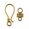 John Bead Hook Clasp Set 24mm 5 pack  Gold