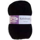 Elegant Kaleidoscope Yarn - Charcoal Black 100g*