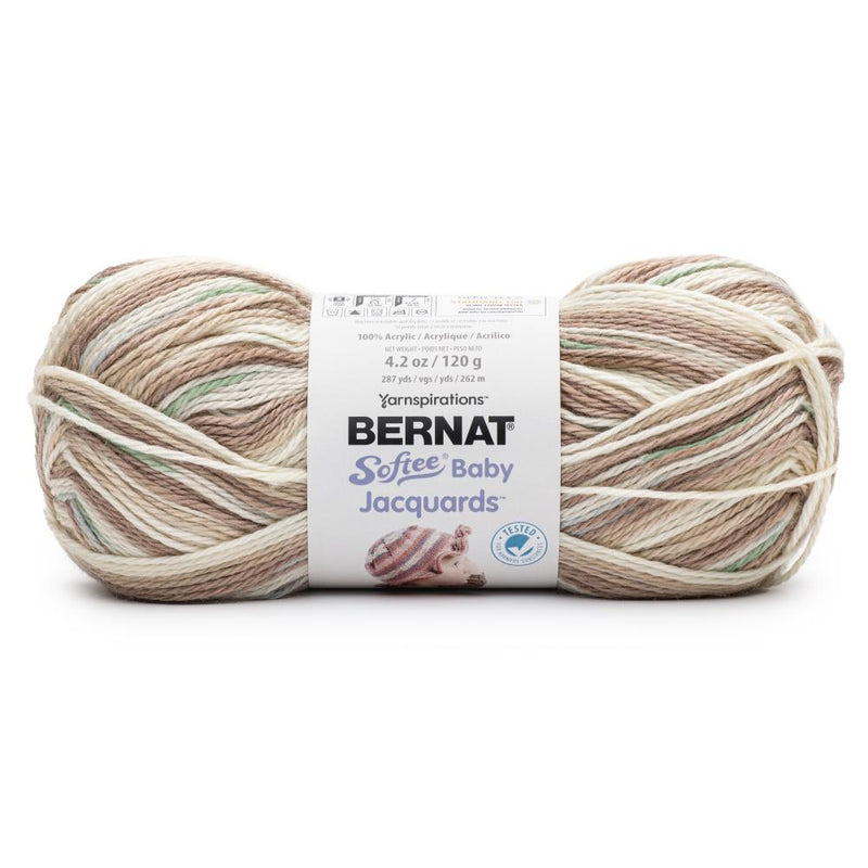 Bernat Softee Baby Jacquards Yarn Treefort