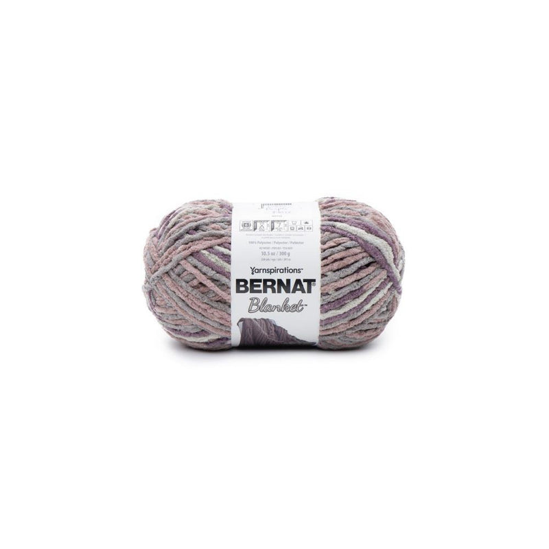 Bernat Blanket Big Ball Yarn - Purple Haze