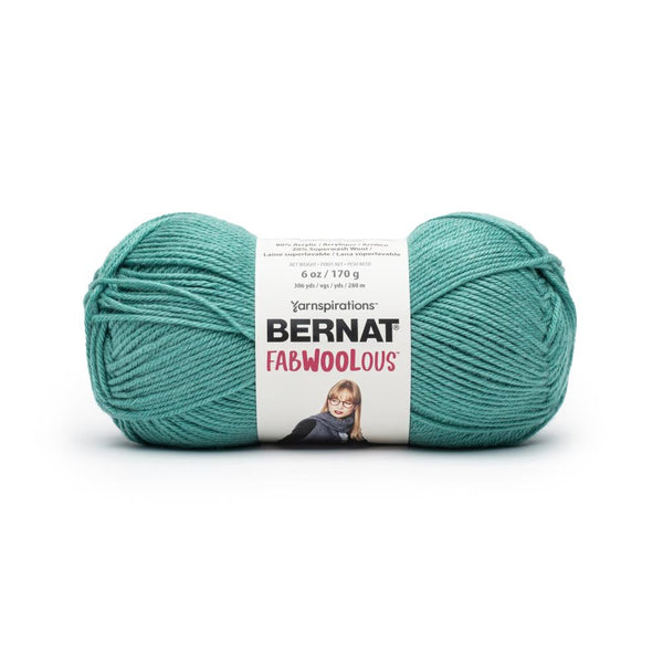 Bernat Fabwoolous Yarn - Teal*