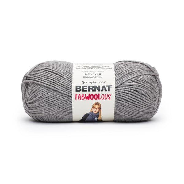 Bernat Fabwoolous Yarn - Steel