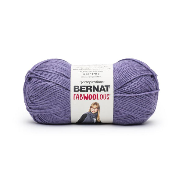 Bernat Fabwoolous Yarn - Violet*