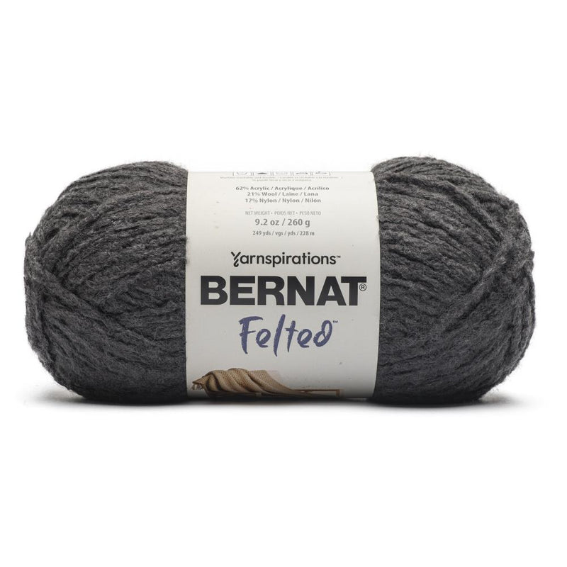 Bernat Felted Yarn - Coal