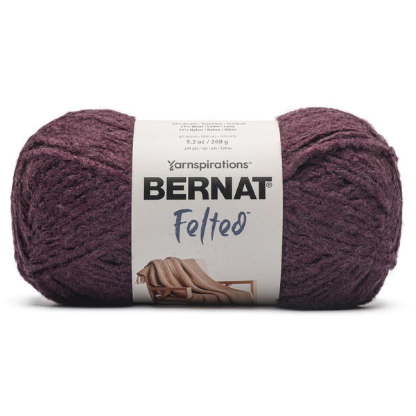 Bernat Felted Yarn - Cabernet