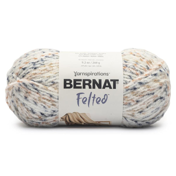 Bernat Felted Yarn - Ecru Fleck