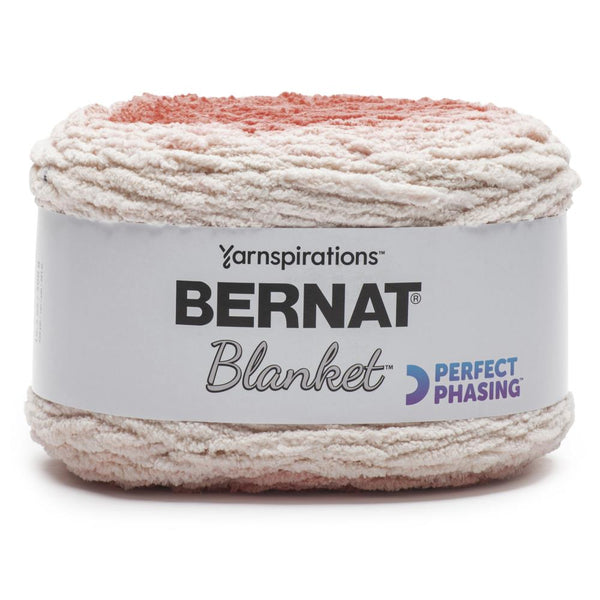 Bernat Blanket Perfect Phasing Yarn Crimson*