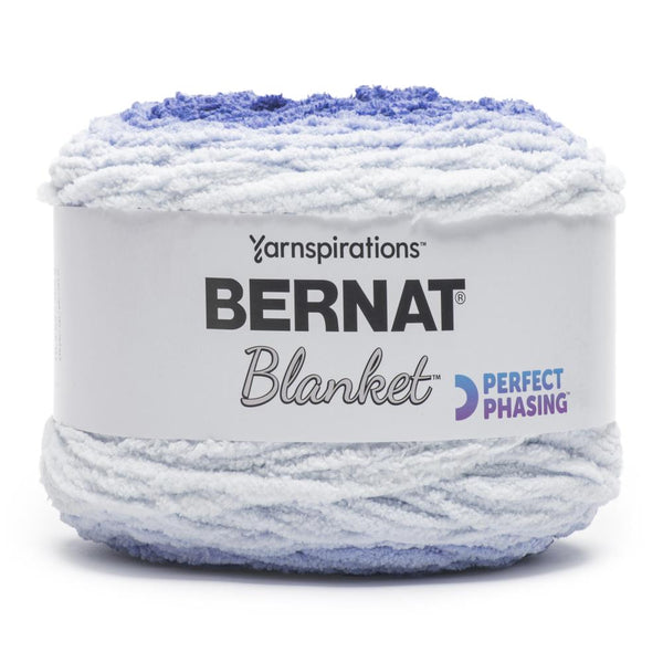 Bernat Blanket Perfect Phasing Yarn - Dark Blue*