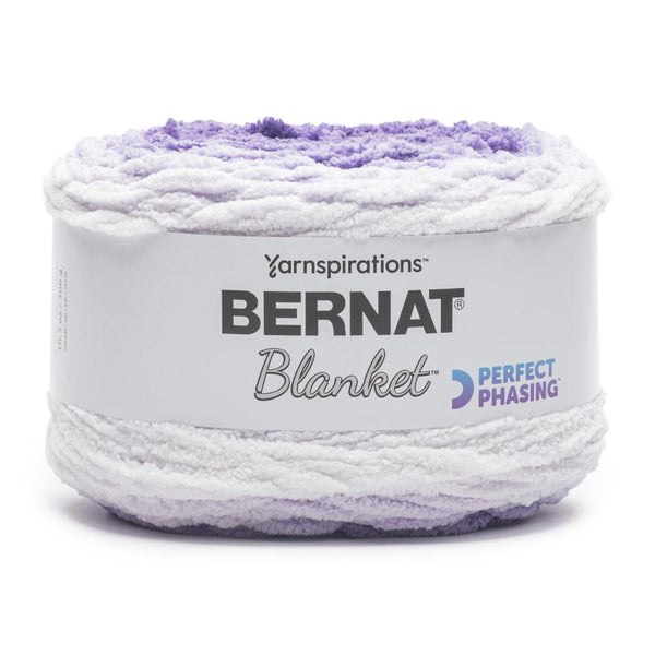 Bernat Blanket Perfect Phasing Yarn Dark Orchid