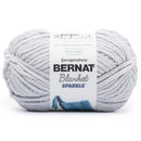 Bernat Blanket Sparkle Yarn - Moon Gray