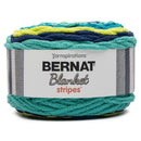Bernat Blanket Stripes Yarn - Acid Aqua^