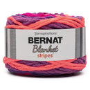 Bernat Blanket Stripes Yarn - Neon Plum^