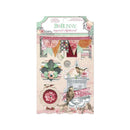 Bo Bunny - Madeleine Layered Chipboard Elements - Pack of 5*