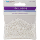 Pearl Beads Value Pack 3mm White 850/Pkg