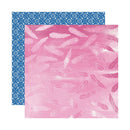 Carta Bella Wildflower 12x12 D/Sided Cardstock - Feathers*