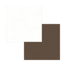 Carta Bella True Friends 12x12 D/Sided Cardstock - Whisper White/Chummy Chocolate*